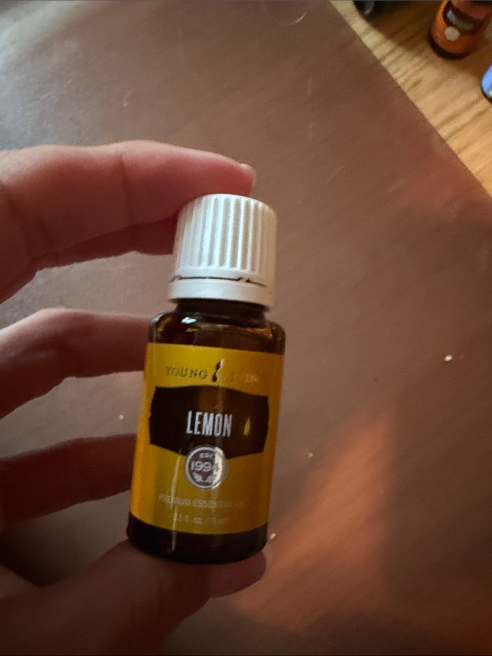 Young Living Lemon Essential Oil - Yellow Label Bottle